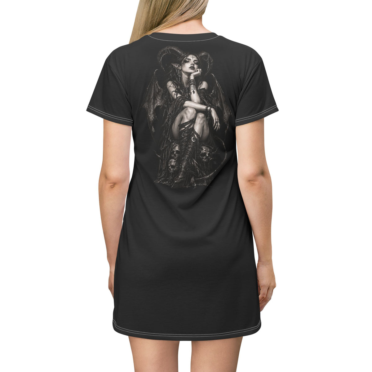 Devil's Little Sister T-Shirt Dress