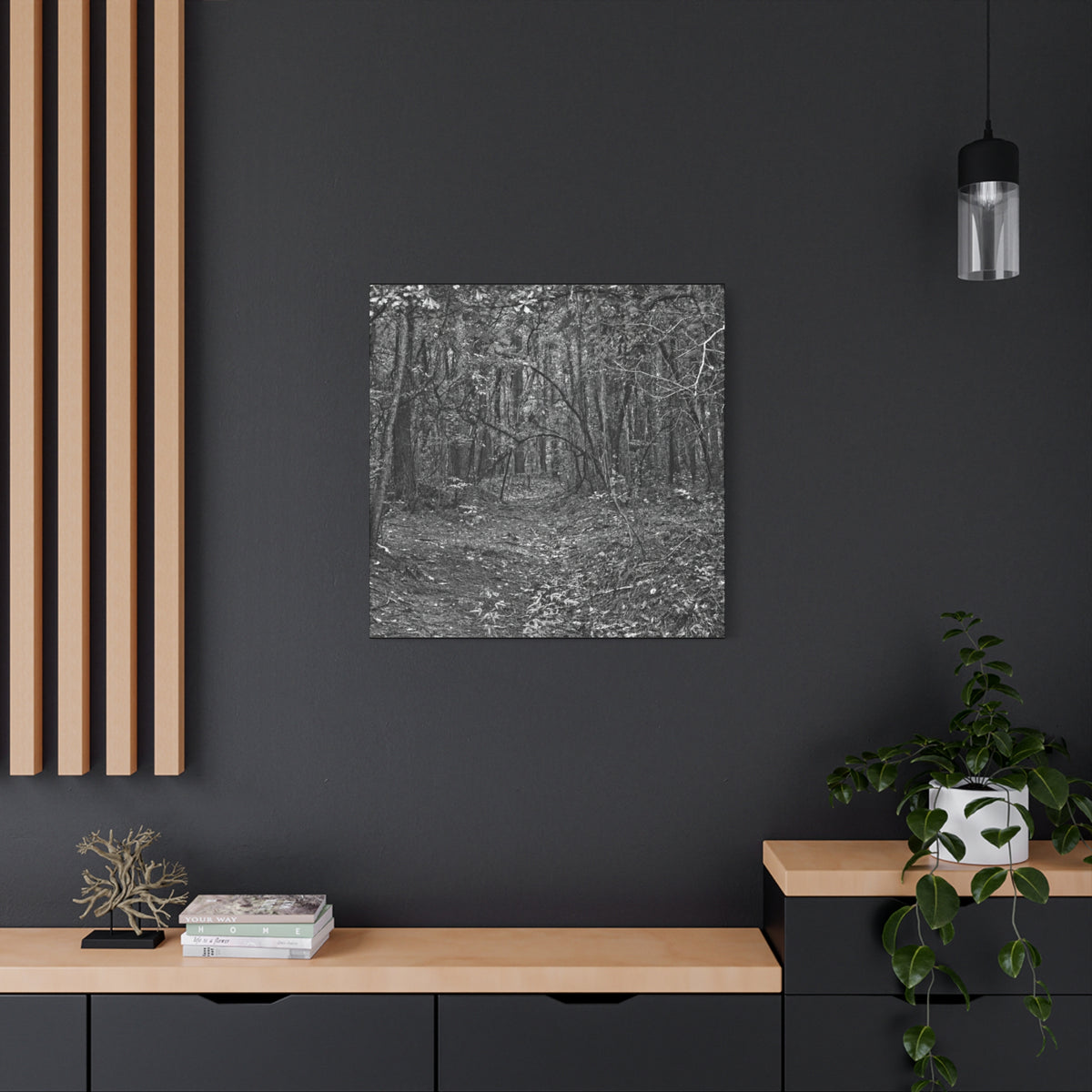 Forest Path Canvas