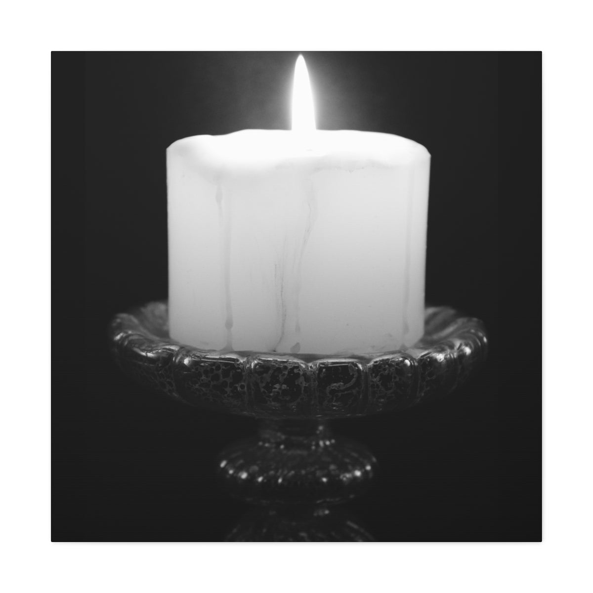 Large Candle Canvas