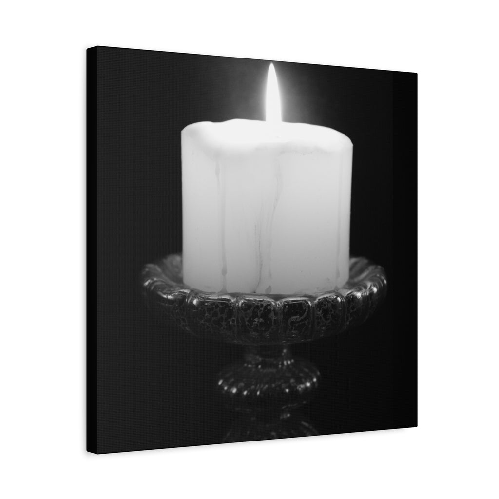 Large Candle Canvas