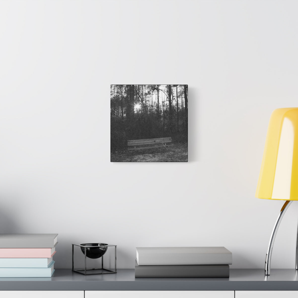 Forest Bench Canvas