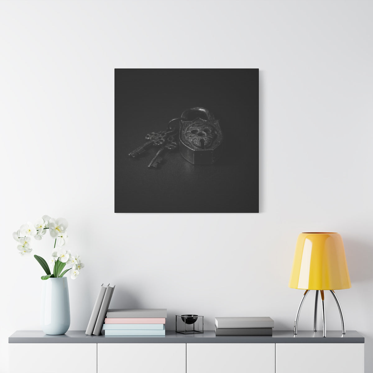 Padlock Canvas
