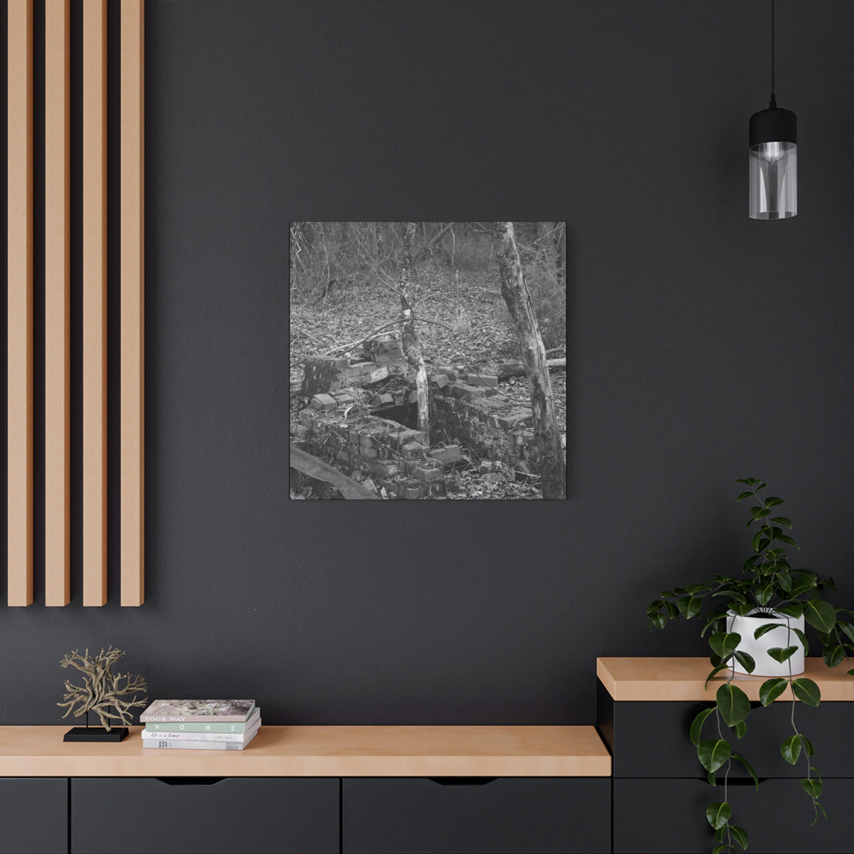 Forest Rubble Canvas