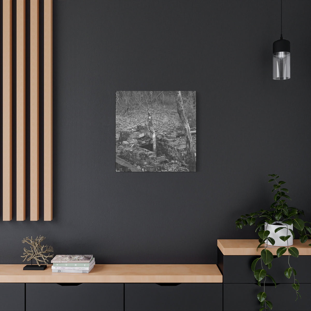 Forest Rubble Canvas