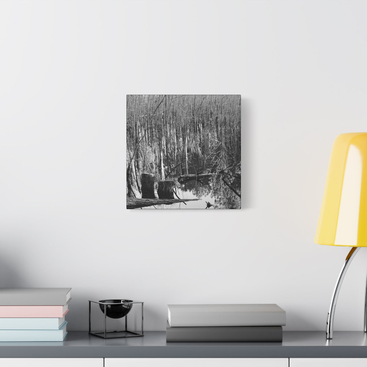 Marsh Stumps Canvas