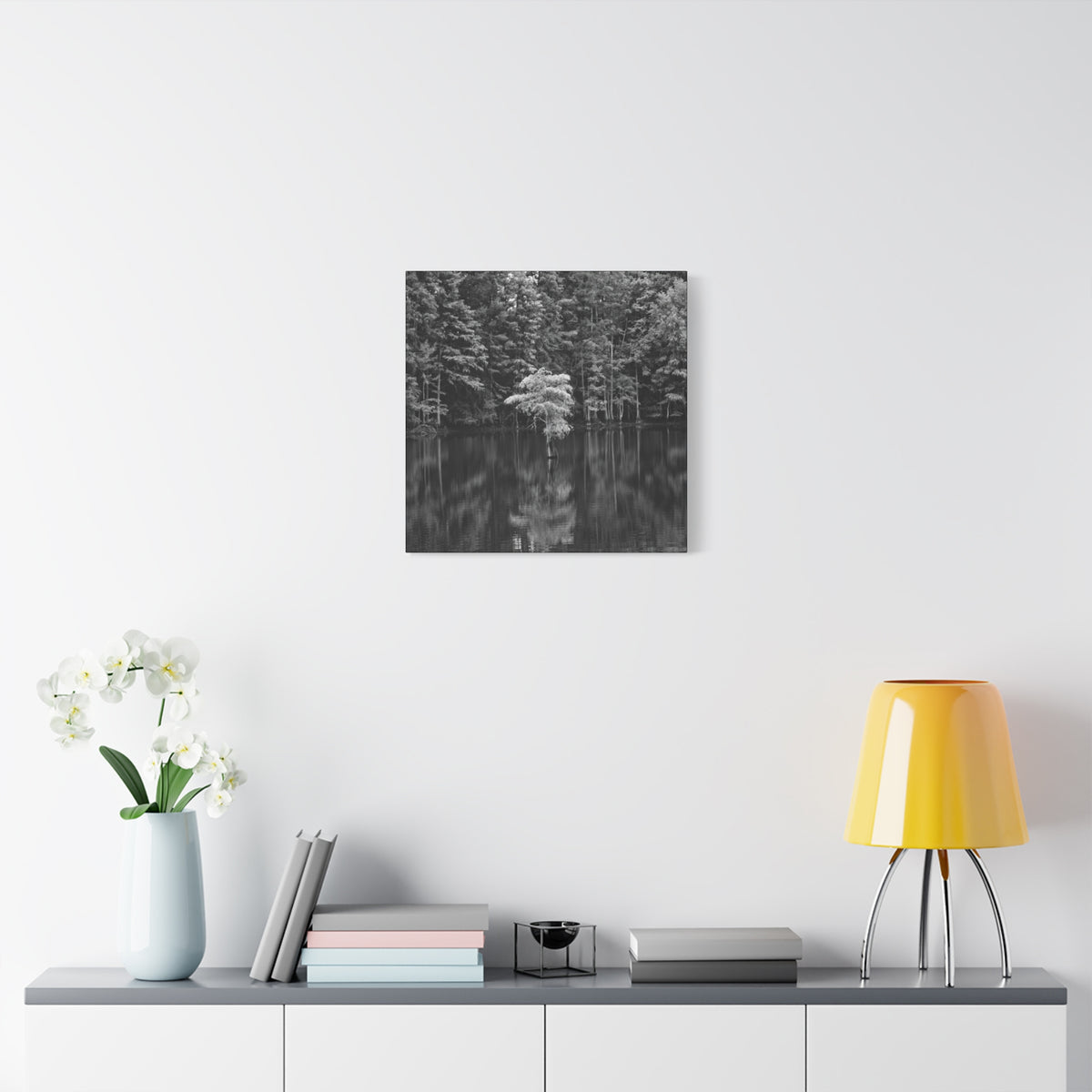 Marsh Solitary Tree Canvas