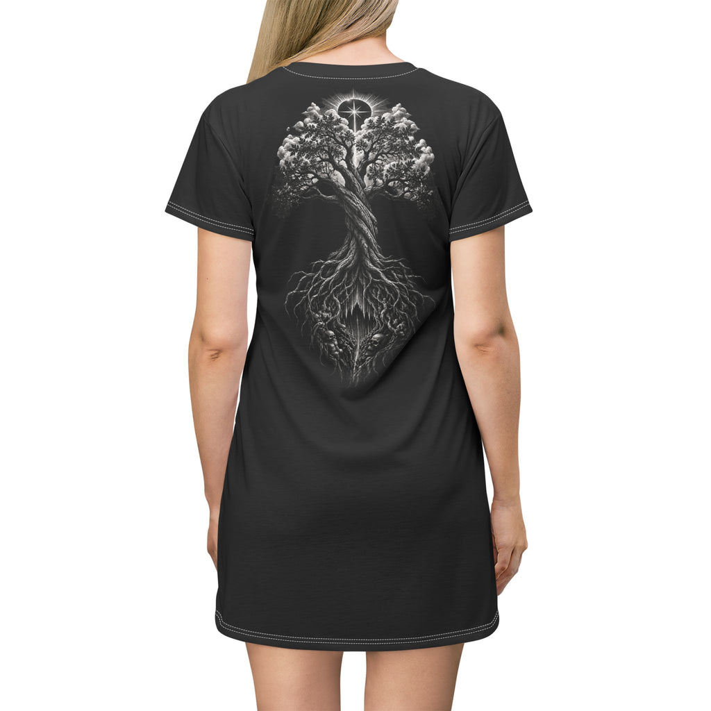 To Reach Heaven T-Shirt Dress