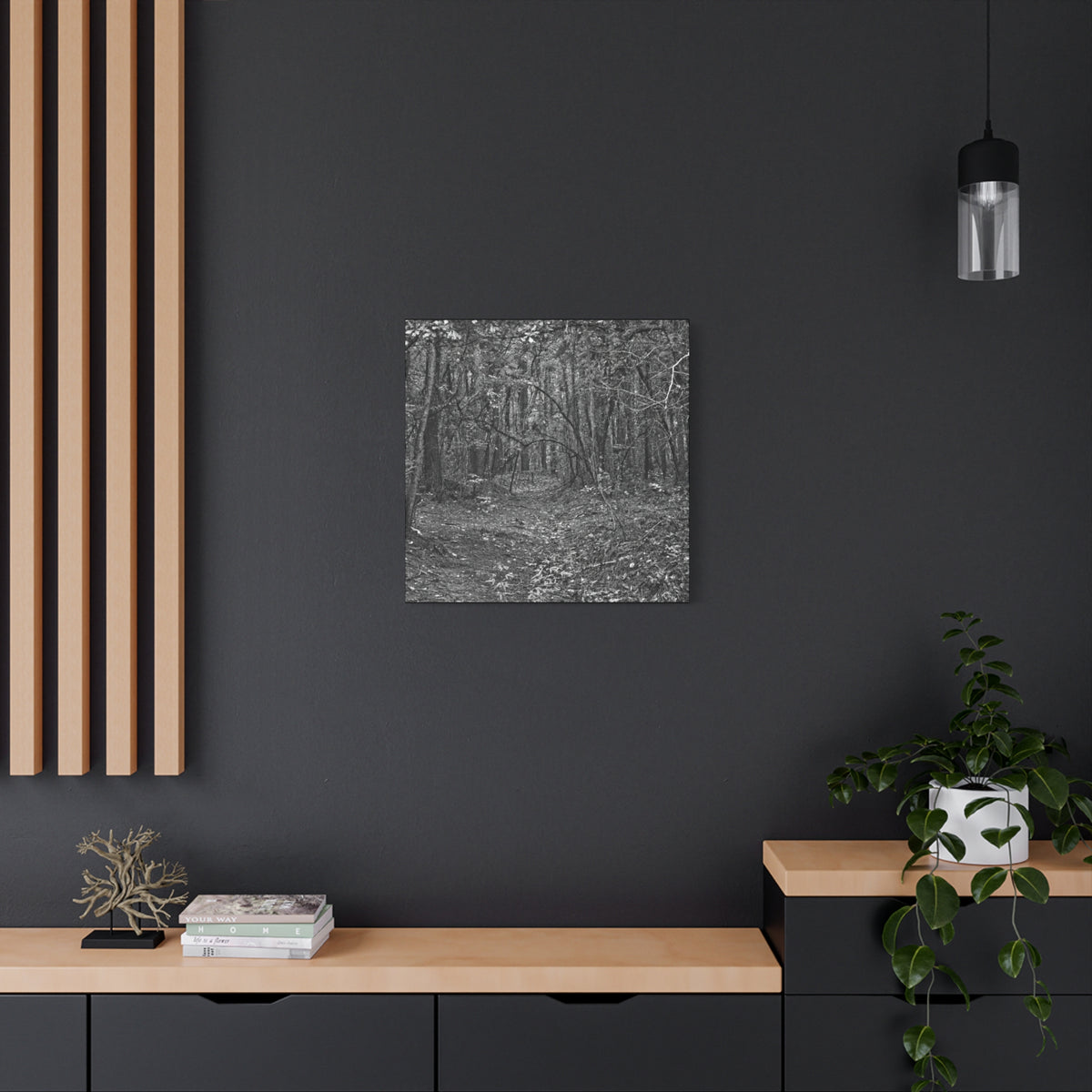 Forest Path Canvas