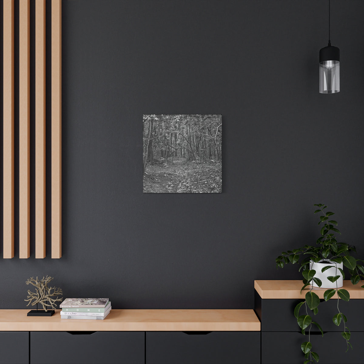 Forest Path Canvas